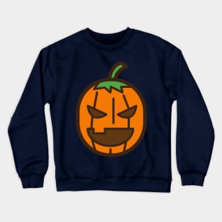 Doodle Pumpkin Head Crewneck Sweatshirt